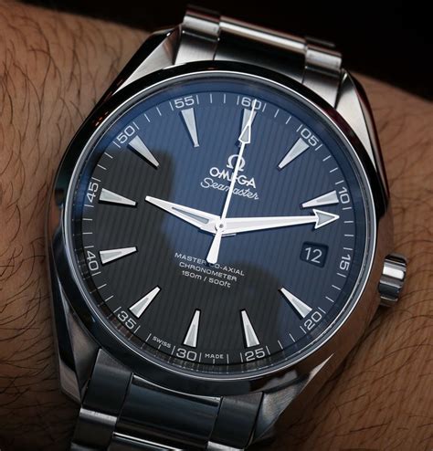 omega seamaster aqua terra chronometer master co axial|omega aqua terra 150m price.